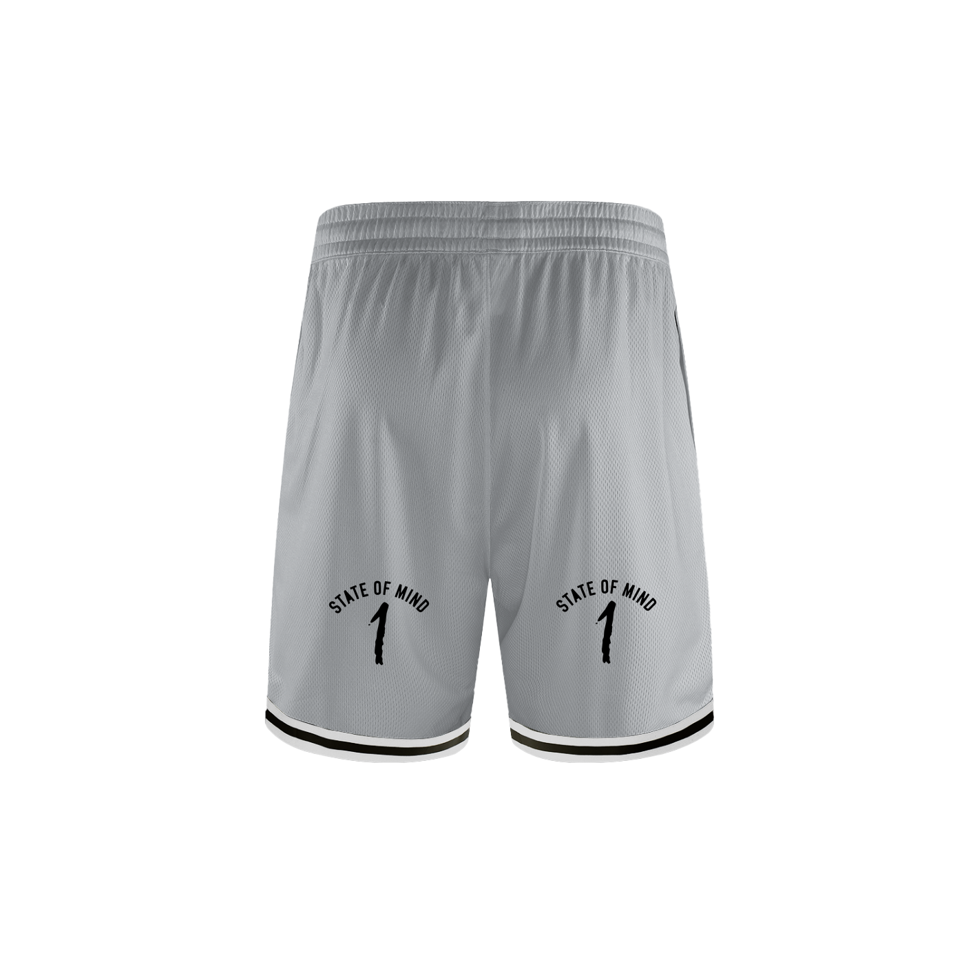 Classic Stripe Trim Basketball Shorts