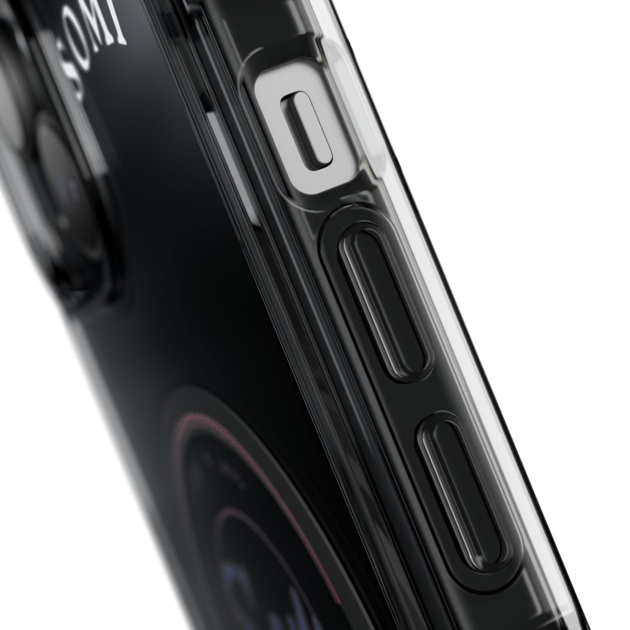 Clear Magnetic Phone Case with 'Somi' Ring Grip