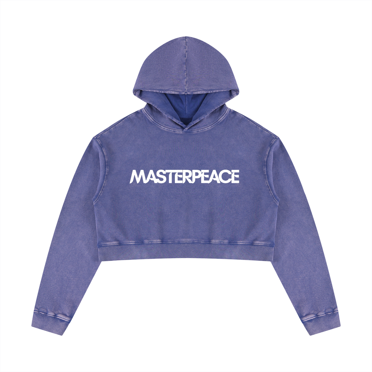 Women’s Mineral Washed Crop Hoodie