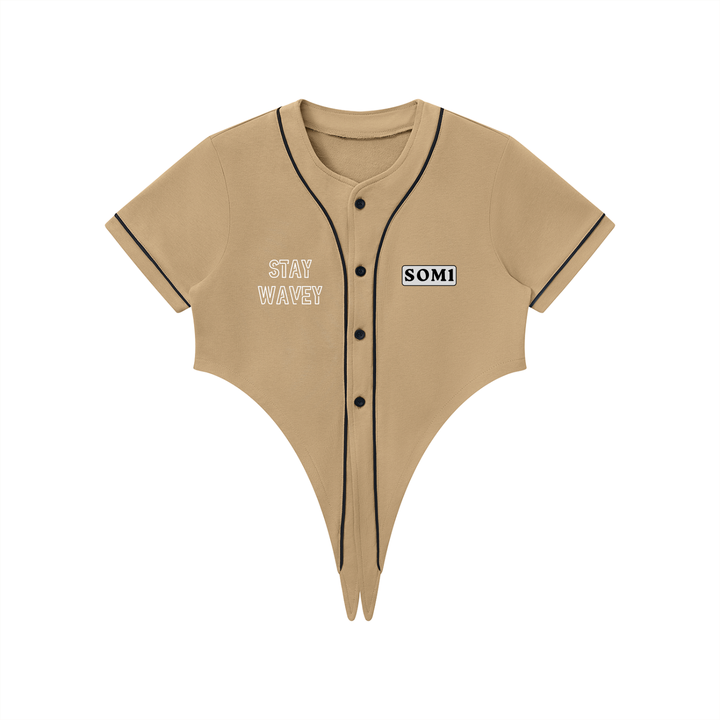 Women's Piping Baseball Jersey