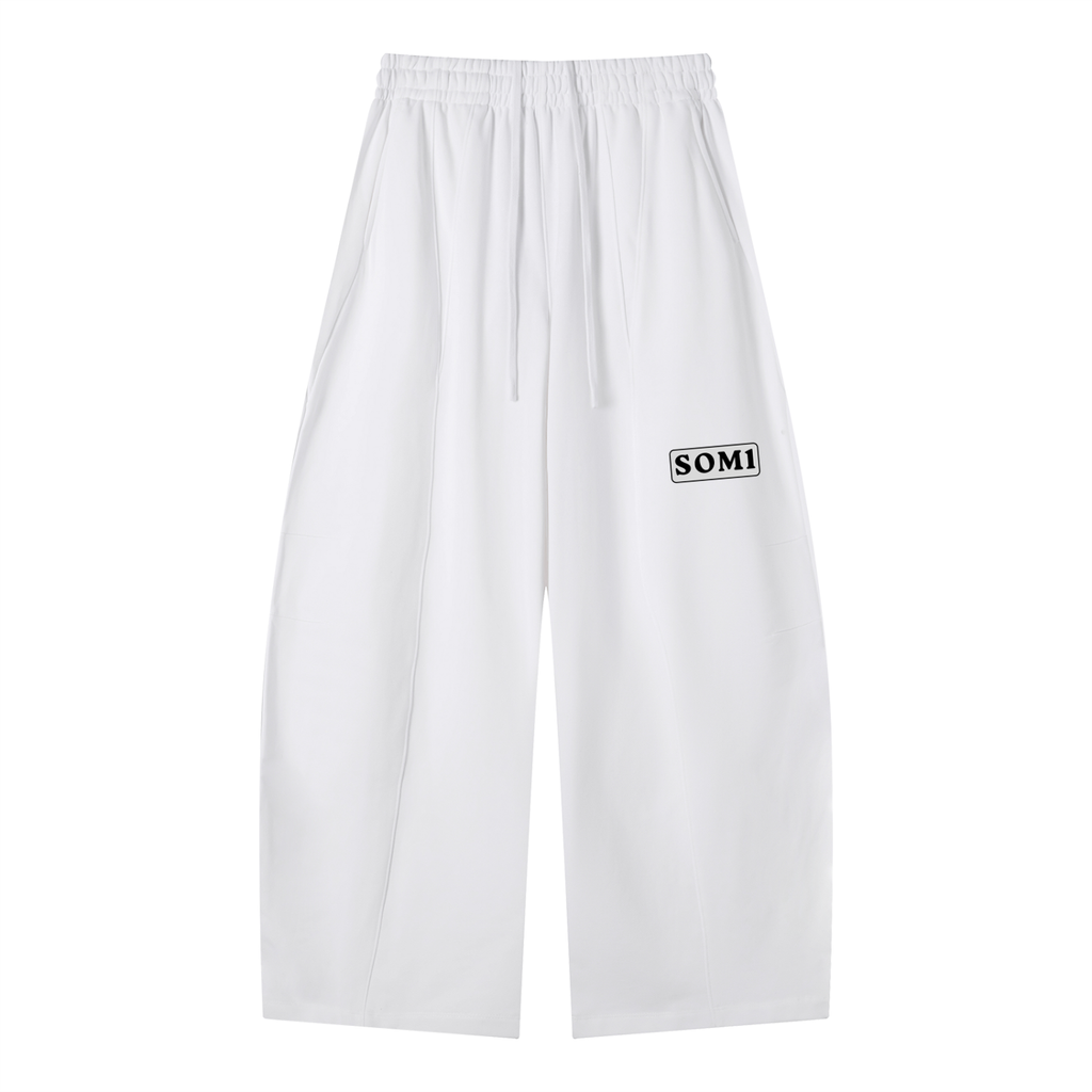 Heavyweight Wide Leg Panel Sweatpants