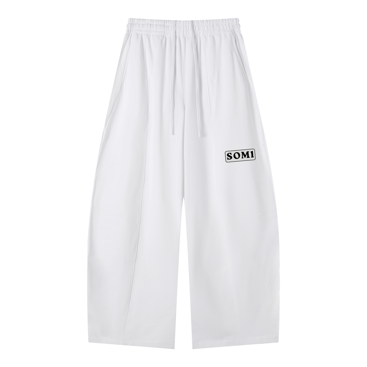 Heavyweight Wide Leg Panel Sweatpants