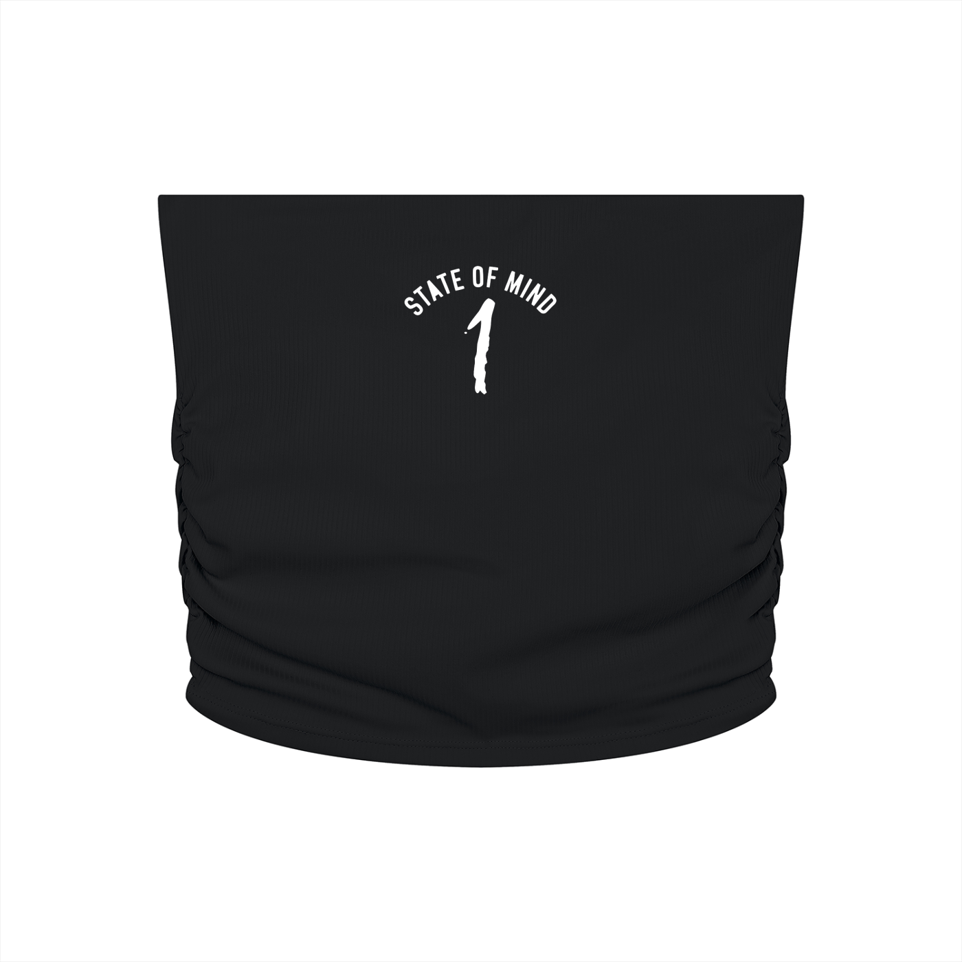 Women’s Ruched Cropped Yoga Tube Top