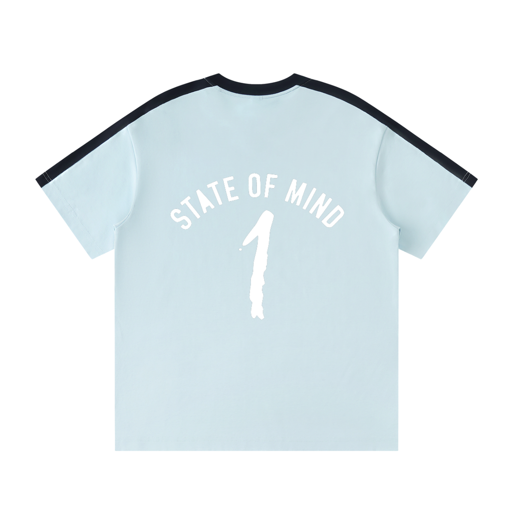 Unisex Colorblock Striped T-Shirt