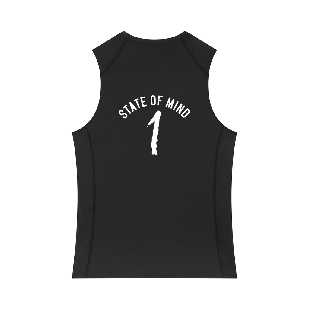 Men's Slim-Fit Topstitch Tank Top