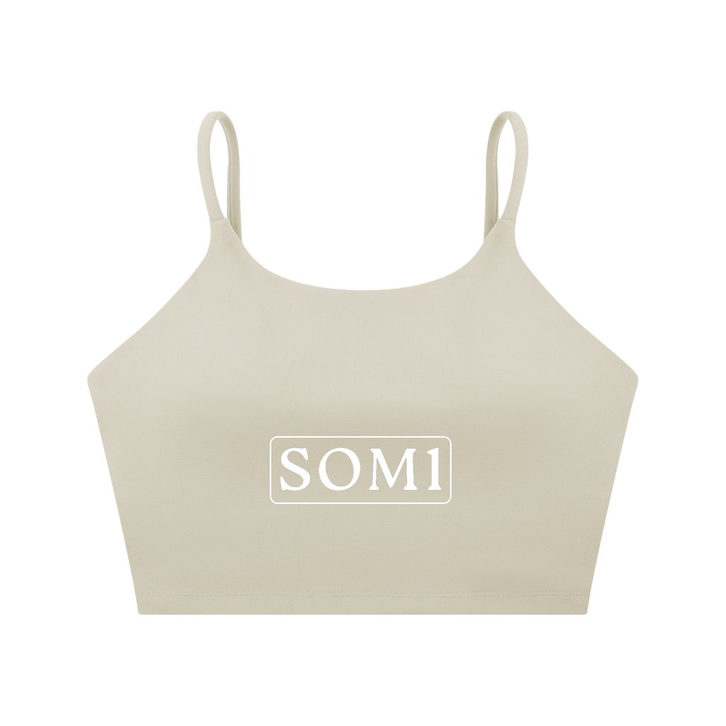 Spaghetti Strap Yoga Sports Bra