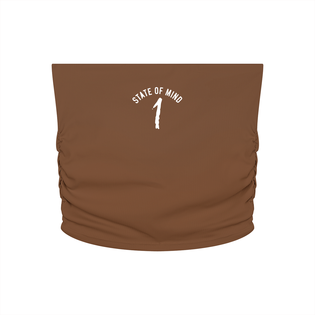 Women’s Ruched Cropped Yoga Tube Top