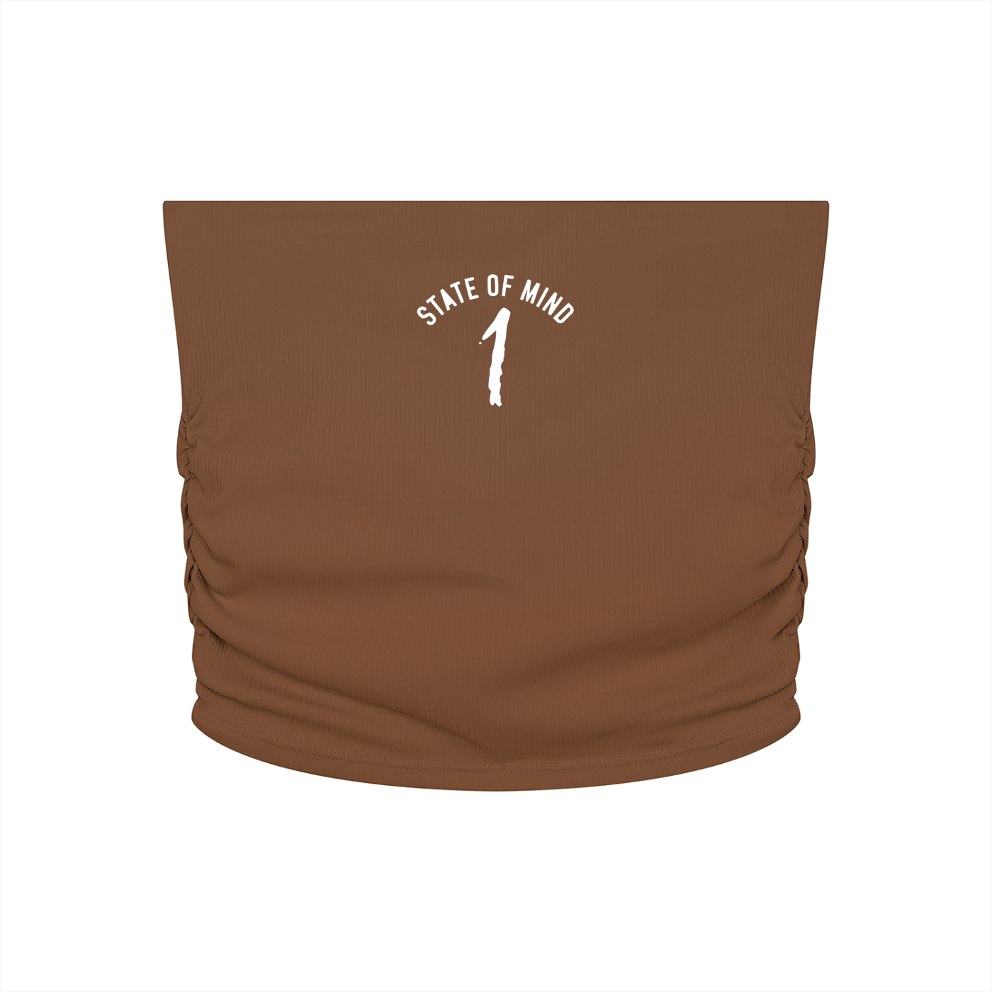 Women’s Ruched Cropped Yoga Tube Top