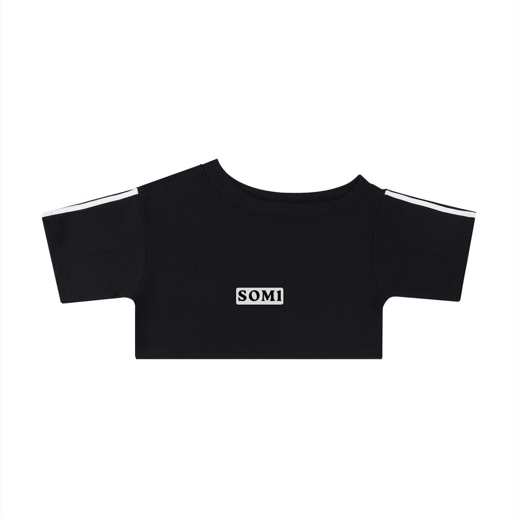 Women's Off-the-Shoulder Crop T-Shirt
