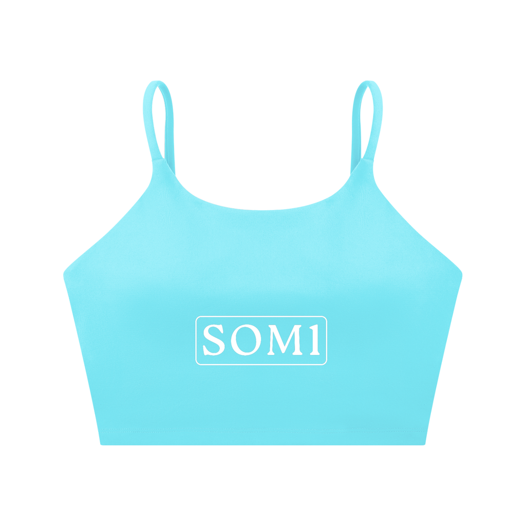 Spaghetti Strap Yoga Sports Bra
