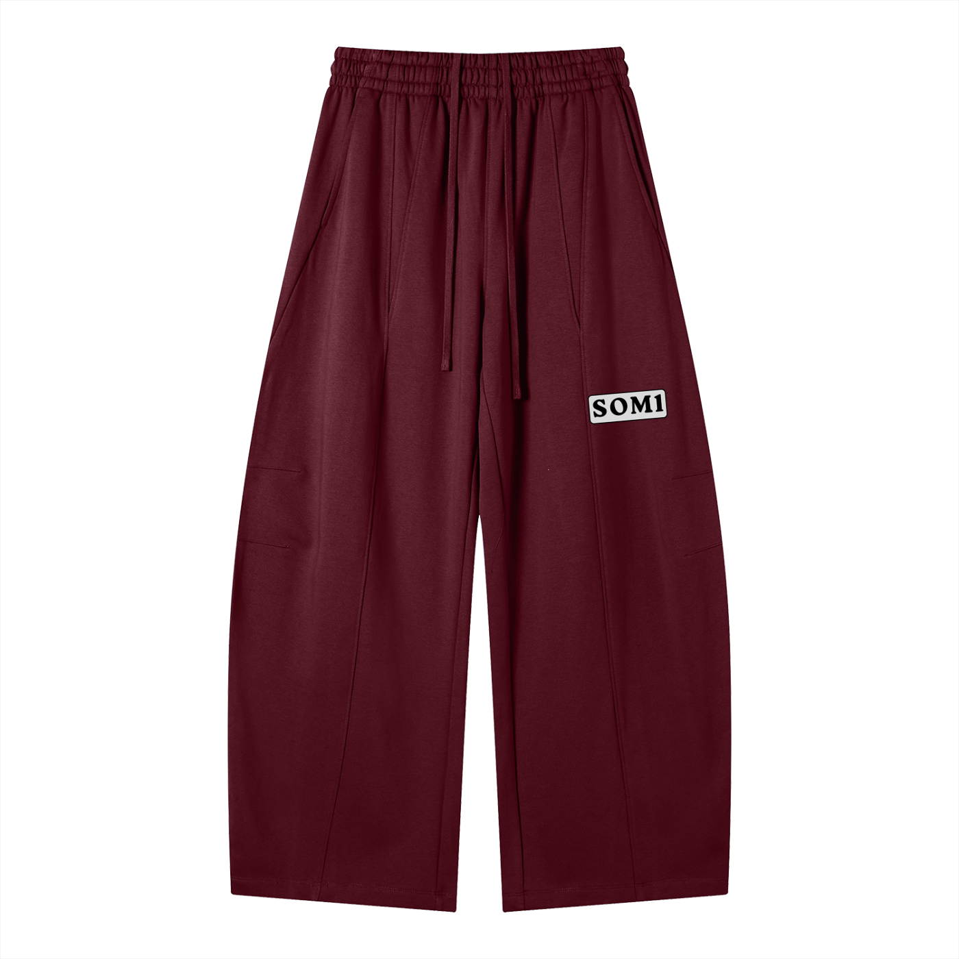 Heavyweight Wide Leg Panel Sweatpants