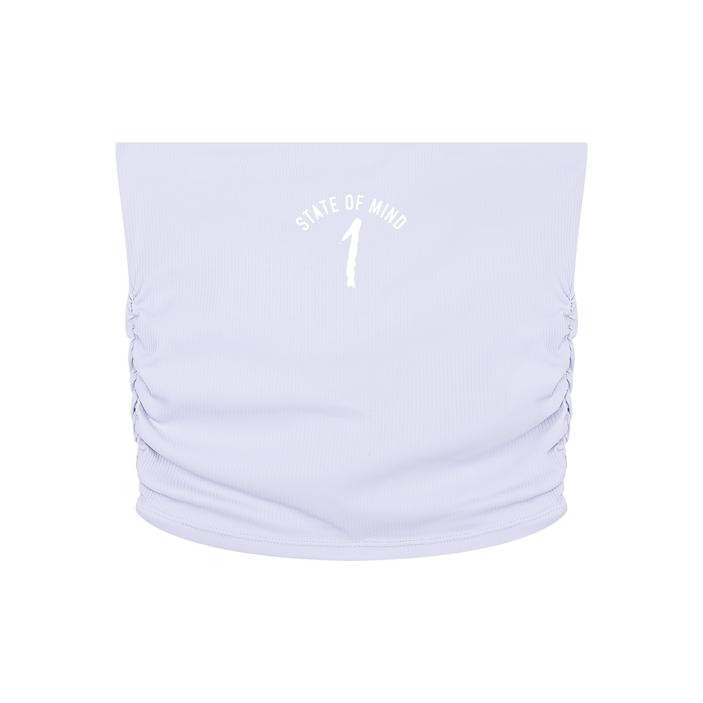 Women’s Ruched Cropped Yoga Tube Top
