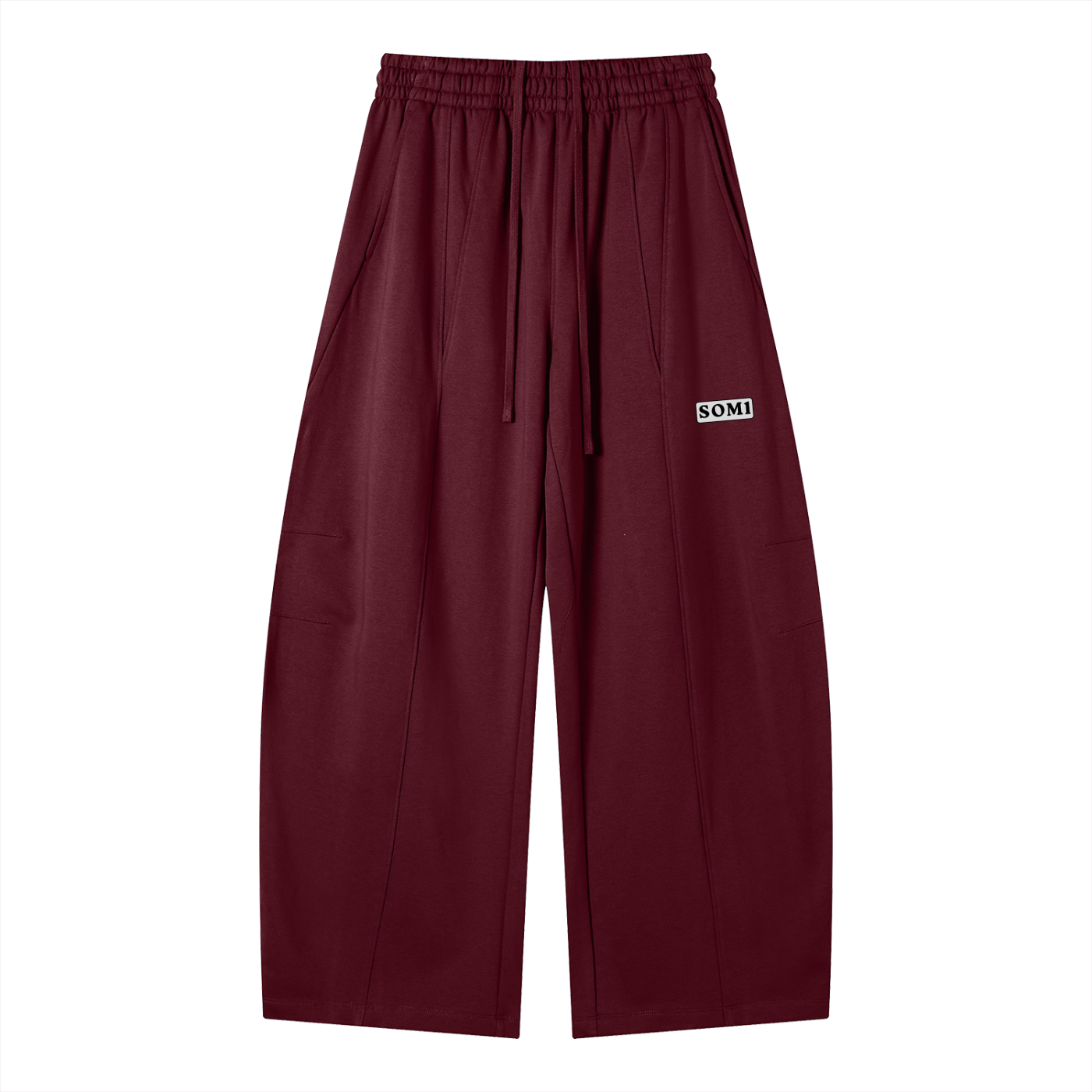 Heavyweight Wide Leg Panel Sweatpants