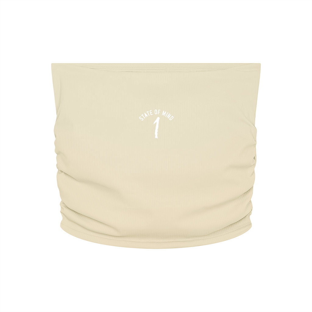 Women’s Ruched Cropped Yoga Tube Top