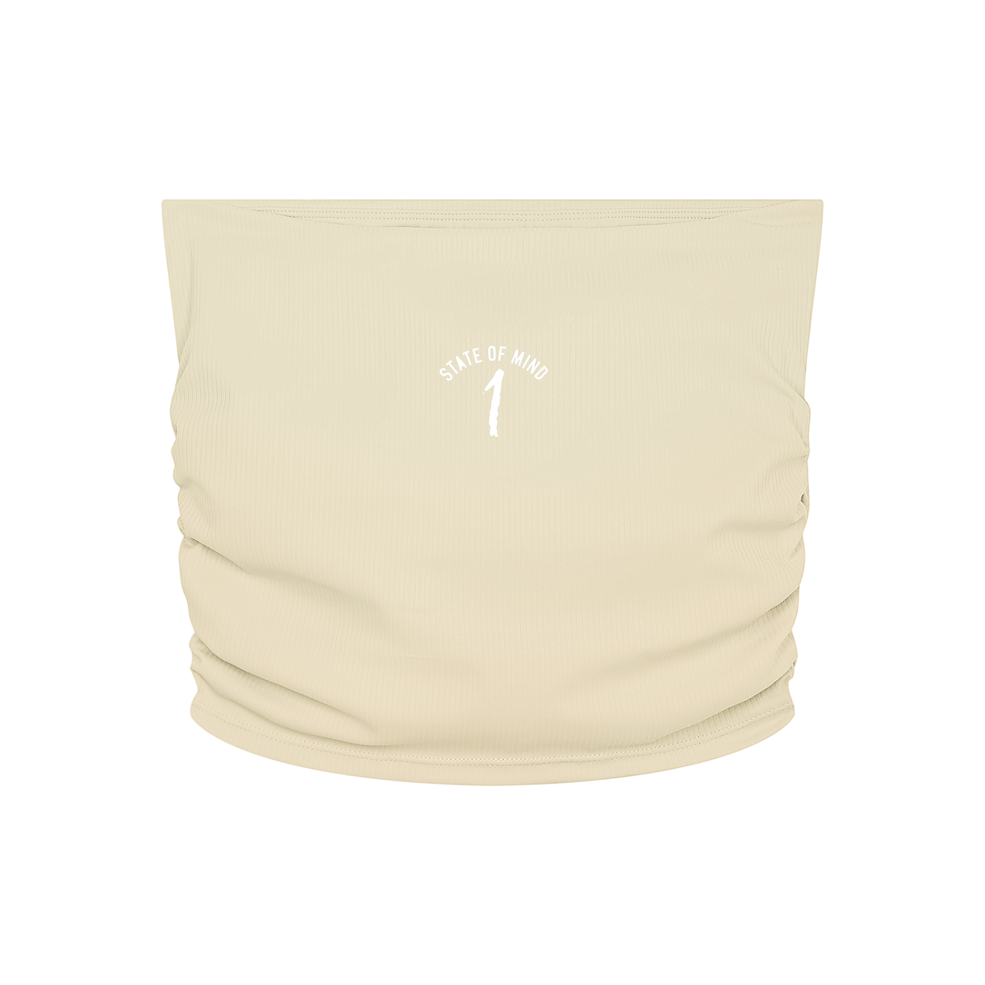 Women’s Ruched Cropped Yoga Tube Top
