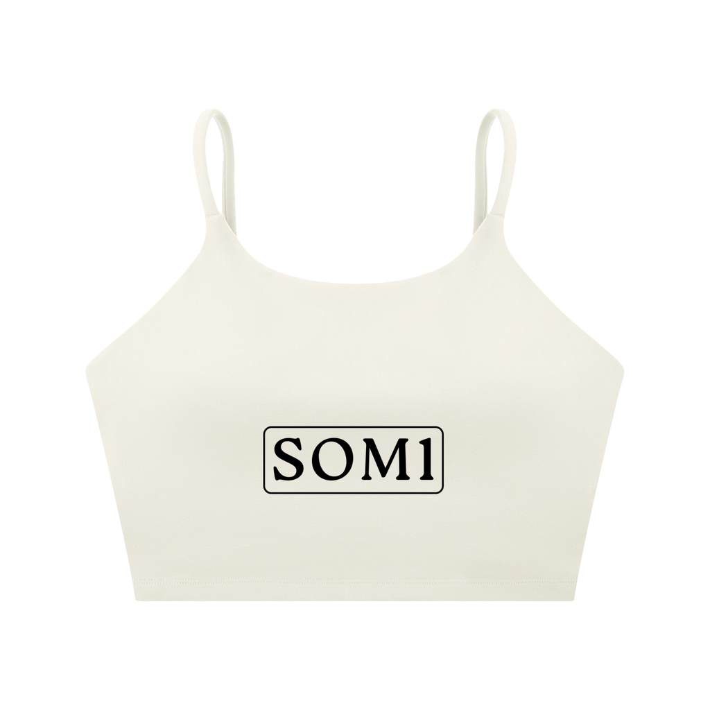 Spaghetti Strap Yoga Sports Bra