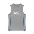 Men's Slim-Fit Topstitch Tank Top