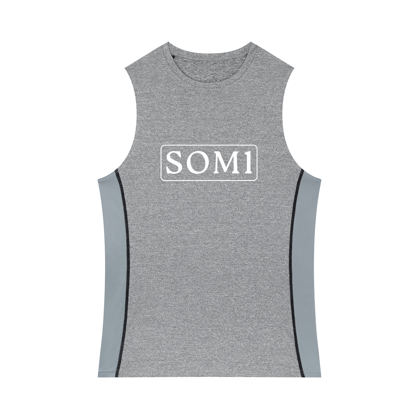 Men's Slim-Fit Topstitch Tank Top