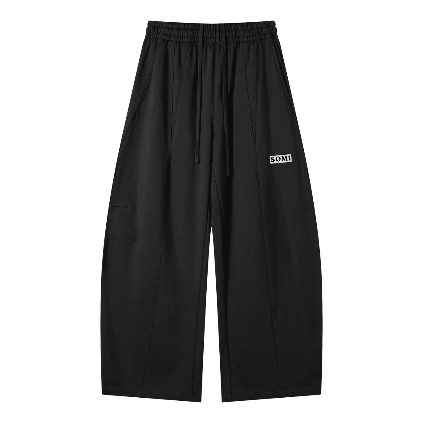Heavyweight Wide Leg Panel Sweatpants