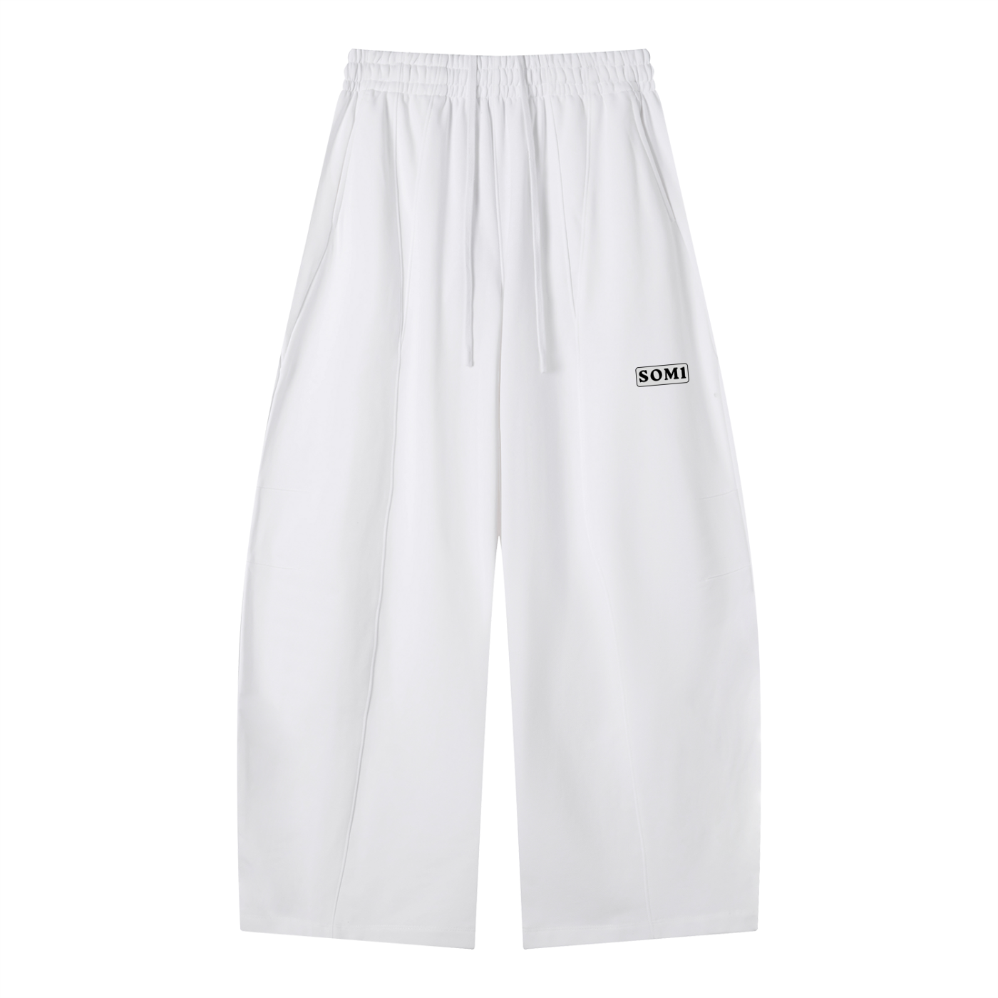 Heavyweight Wide Leg Panel Sweatpants