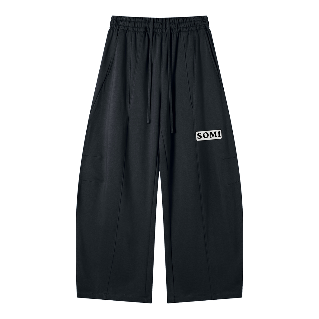 Heavyweight Wide Leg Panel Sweatpants