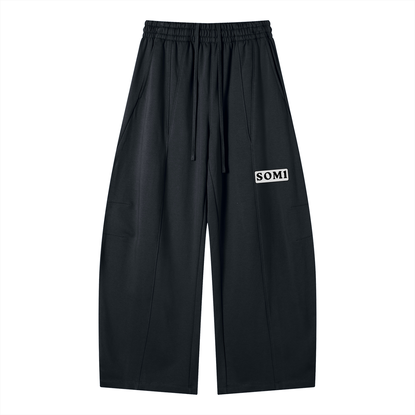 Heavyweight Wide Leg Panel Sweatpants