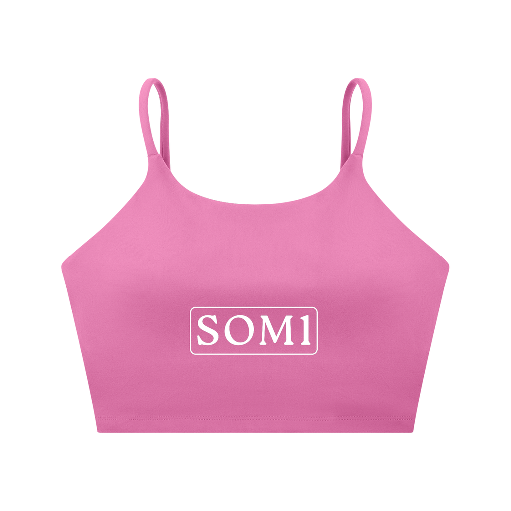 Spaghetti Strap Yoga Sports Bra