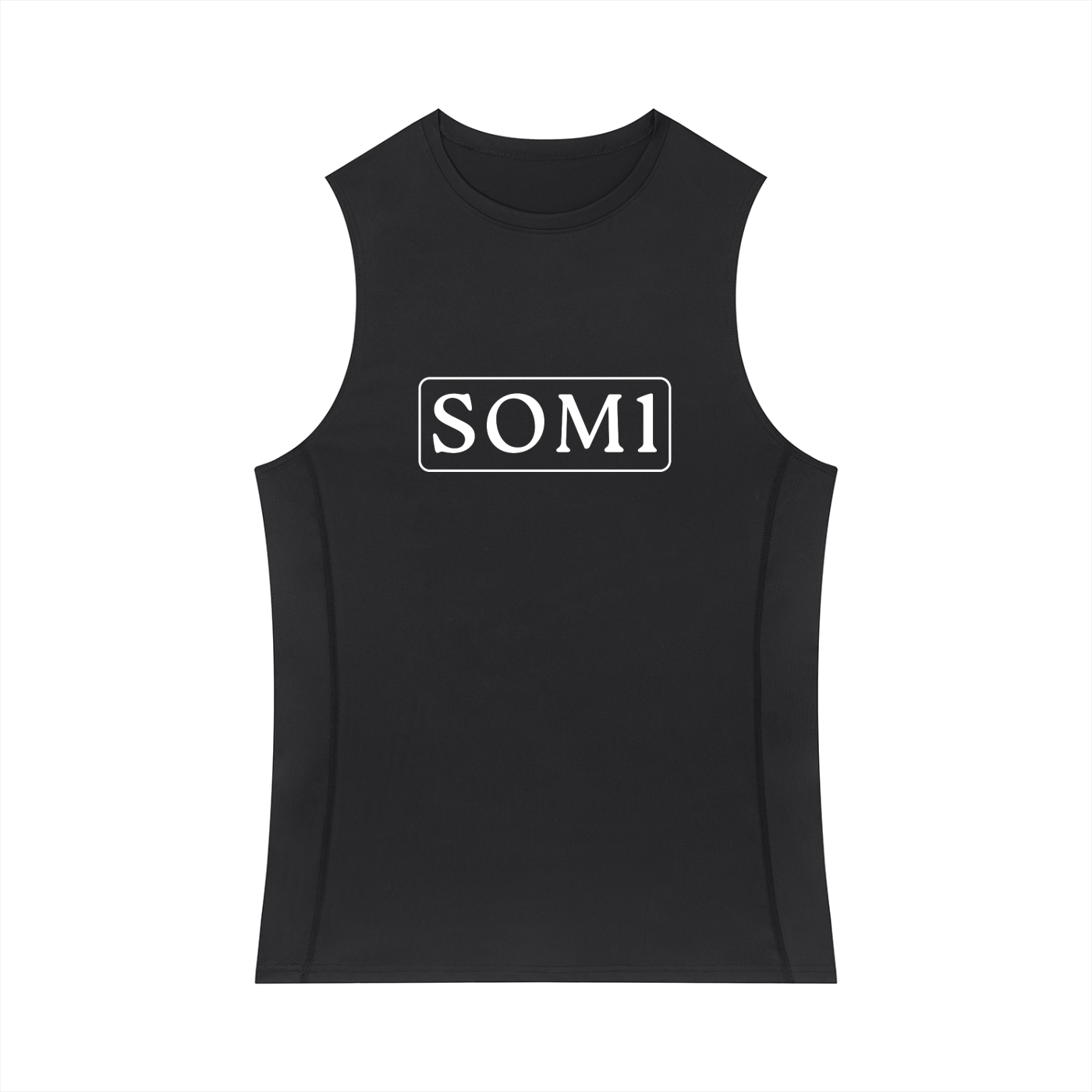 Men's Slim-Fit Topstitch Tank Top