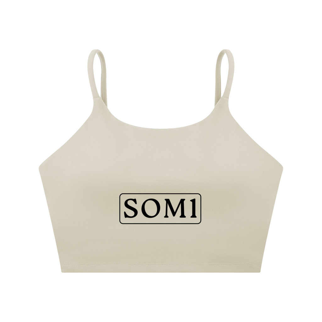Spaghetti Strap Yoga Sports Bra