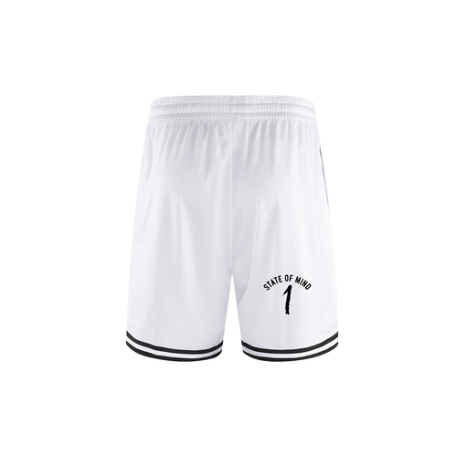Classic Stripe Trim Basketball Shorts