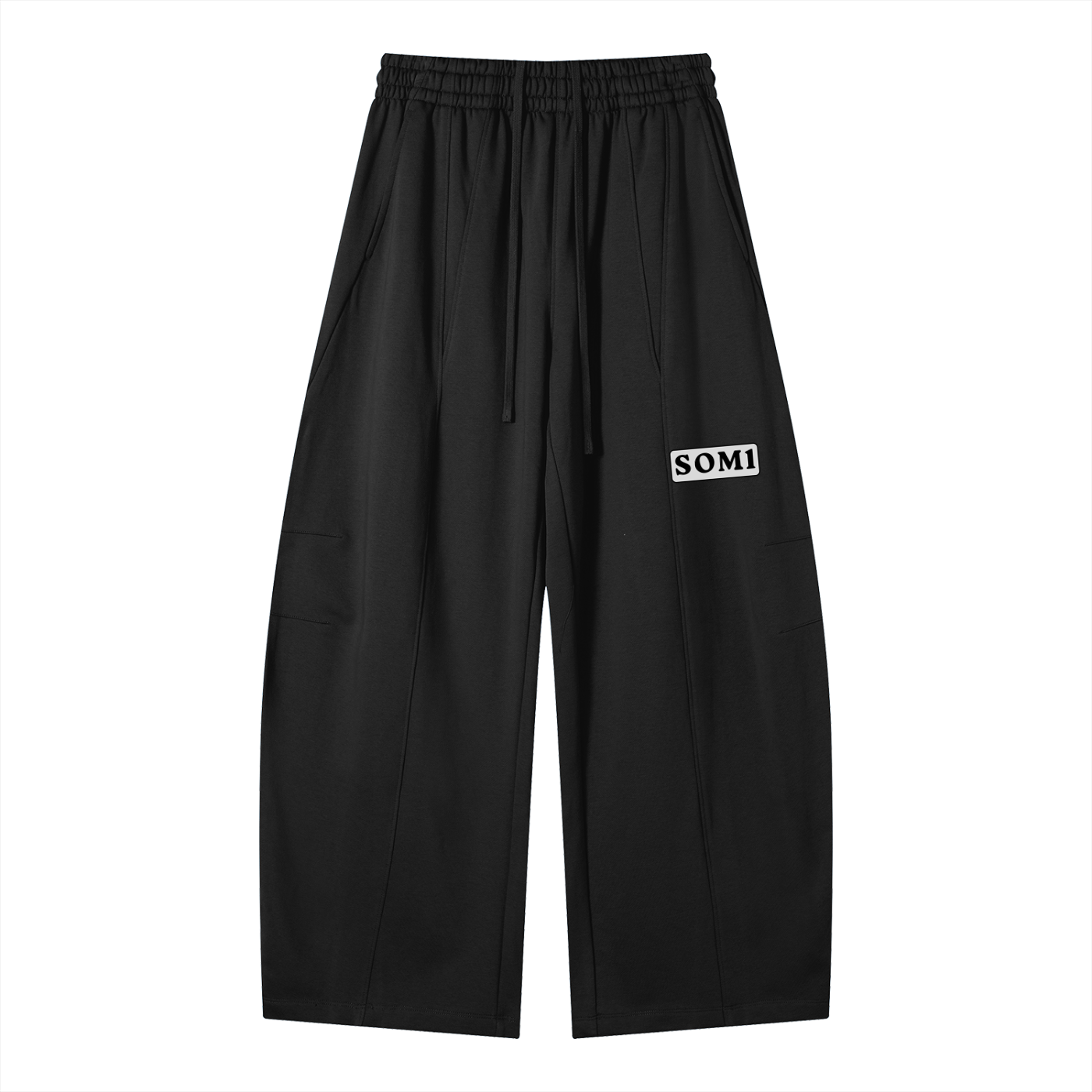 Heavyweight Wide Leg Panel Sweatpants