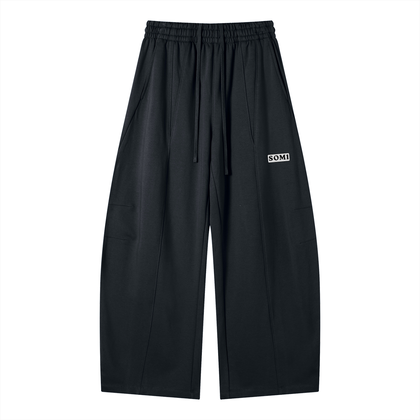 Heavyweight Wide Leg Panel Sweatpants