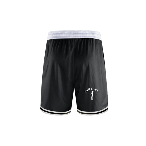 Classic Stripe Trim Basketball Shorts