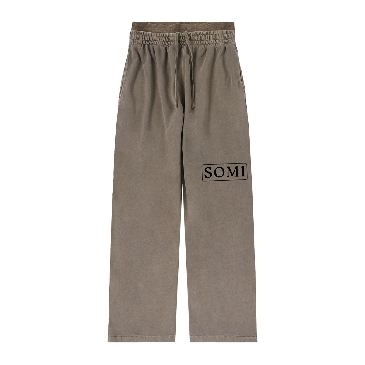 Vintage Washed Waist Pants