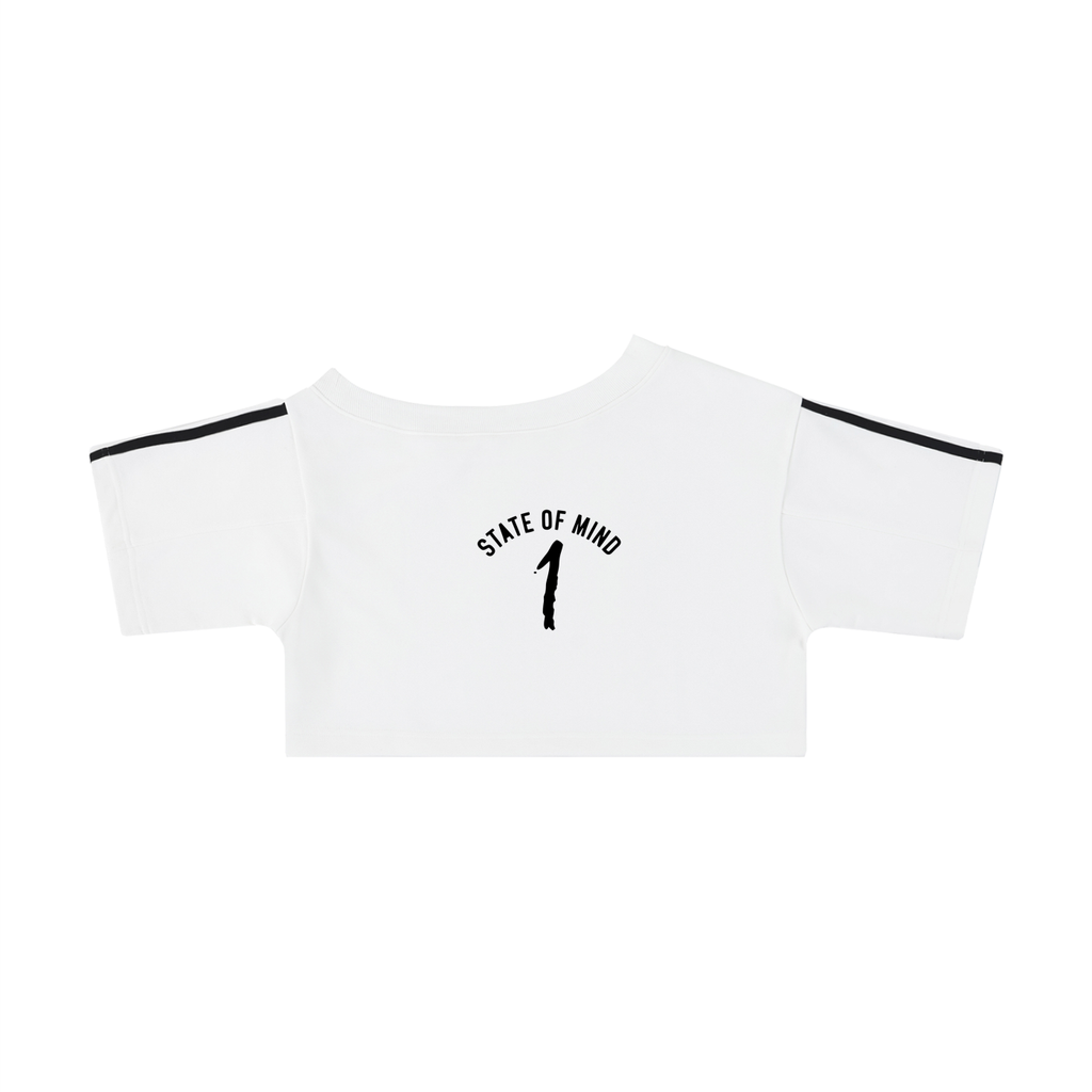 Women's Off-the-Shoulder Crop T-Shirt